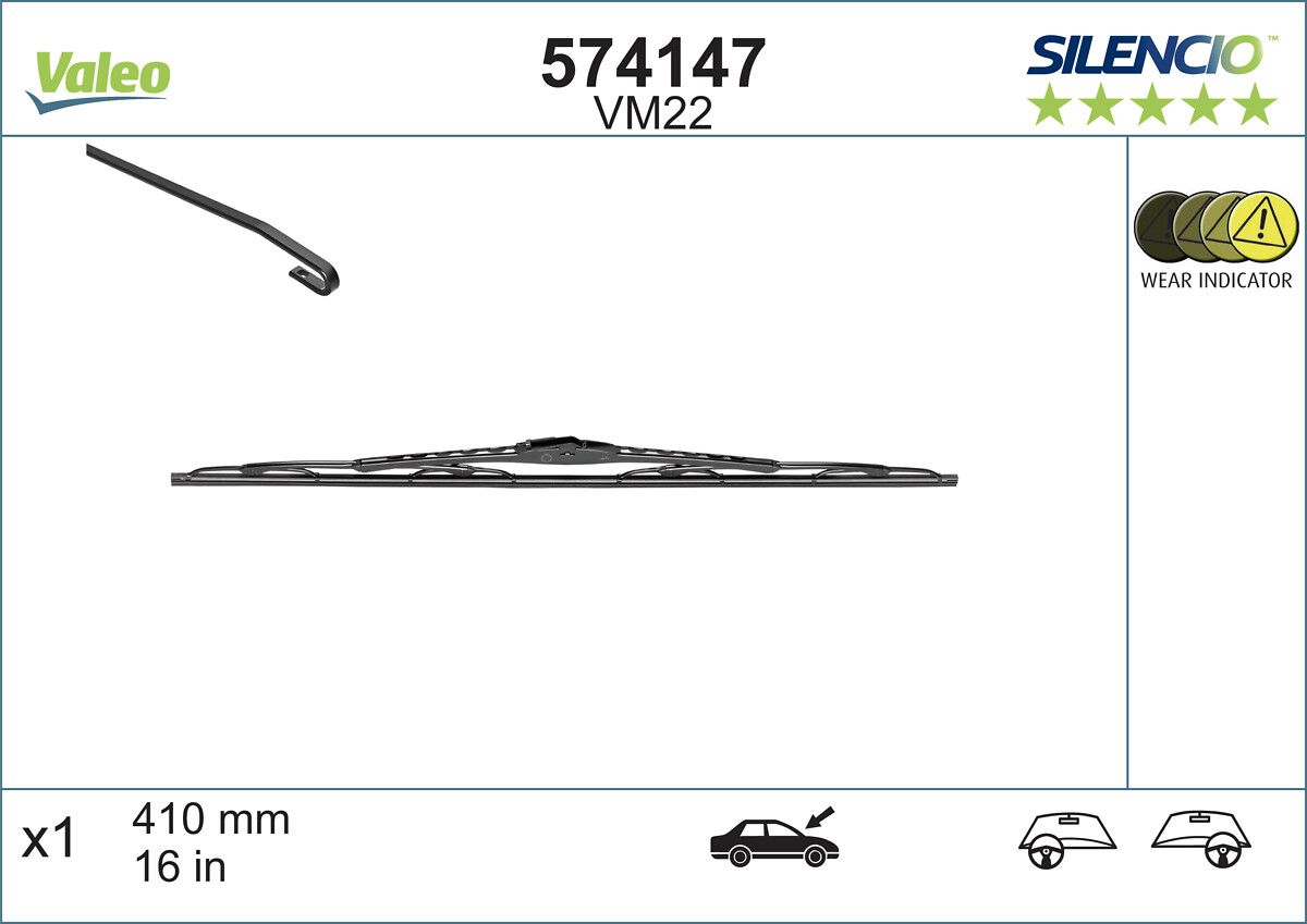 Lamela Stergator Ford Transit Connect I Facelift, fabricatie 2002-2013, caroserie Minivan | STV574147