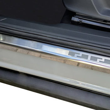 Protectie praguri usi inox Skoda Elroq fabricatie 01.2025 - prezent, caroserie suv #1