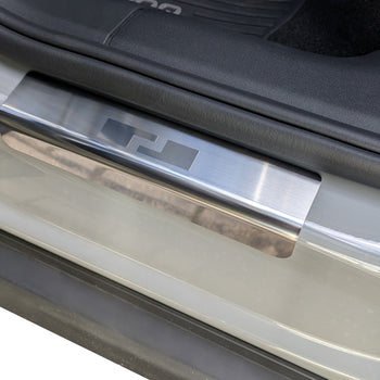 Protectie praguri usi inox Skoda Elroq fabricatie 01.2025 - prezent, caroserie suv #1