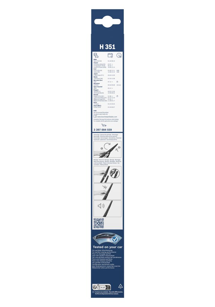 Lamela Stergator Renault Laguna, fabricatie 2007-2015, caroserie Combi | STB3397004559