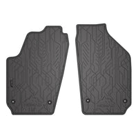 Covorase cauciuc fata Seat Ibiza III, an fabricatie 02.2002 - 2008, caroserie hatchback (2 buc.) | ND0015