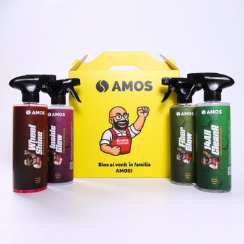 AMOS Wheel Shine – curățare și îngrijire jante 500 ml