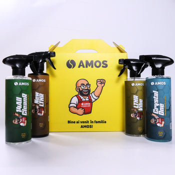 AMOS LTHR Vibe - Îngrijire Premium pentru Suprafețe din Piele Auto 500 ml
