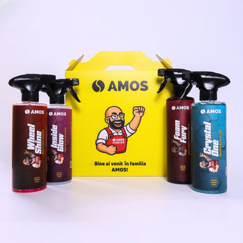 AMOS Wheel Shine – curățare și îngrijire jante 500 ml