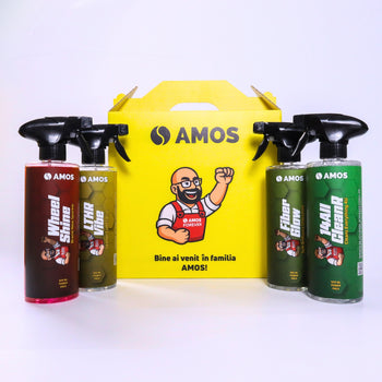AMOS LTHR Vibe - Îngrijire Premium pentru Suprafețe din Piele Auto 500 ml