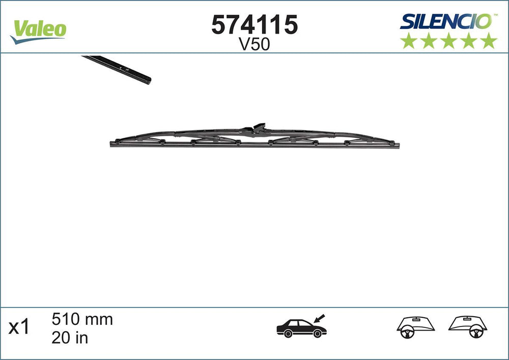 Lamela Stergator Lada Samara, fabricatie 1986-2013, caroserie Hatchback | STV574115