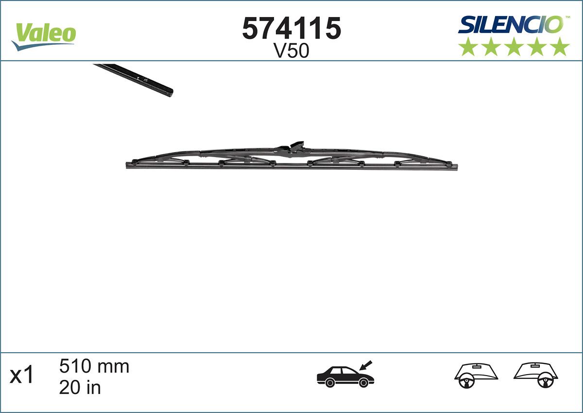 Lamela Stergator Toyota Model F, fabricatie 1984-1990, caroserie Minivan | STV574115
