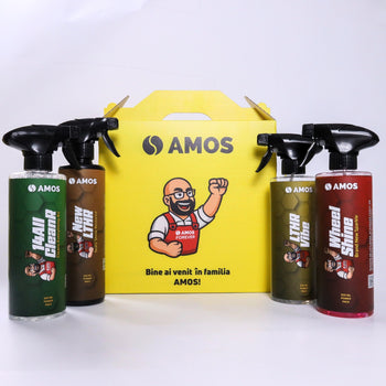 AMOS LTHR Vibe - Îngrijire Premium pentru Suprafețe din Piele Auto 500 ml