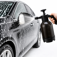 Pulverizator Manual cu Presiune 2L pentru Spălare Auto — Jet Reglabil, Portabil, fără Furtun
