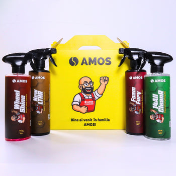 AMOS Wheel Shine – curățare și îngrijire jante 500 ml