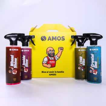 AMOS Wheel Shine – curățare și îngrijire jante 500 ml