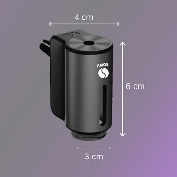 Difuzor AMOS mini negru + 3 parfumuri CADOU + Transport GRATUIT