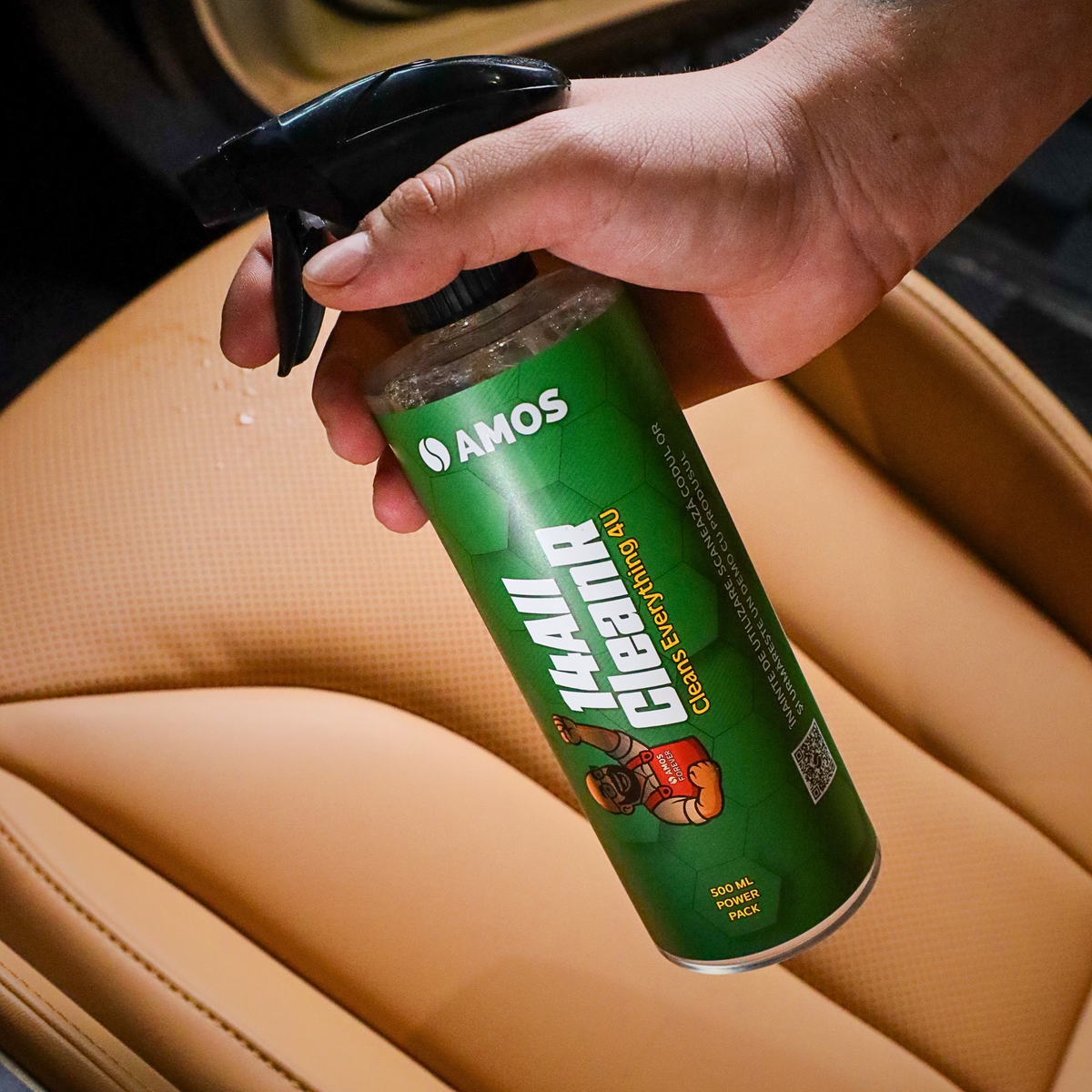 Soluție curățare universală pentru toate suprafețele 500 ml -  AMOS 14All CleanR