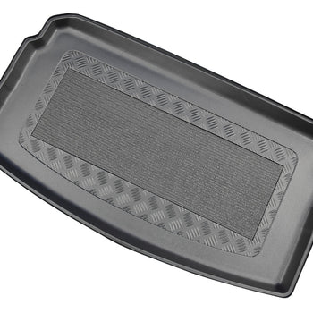 Tavita portbagaj Volkswagen Polo VI fabricatie 10.2017 - prezent, caroserie hatchback, portbagaj inferior, podea variabila in pozitia cea mai joasa #1