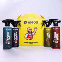 AMOS Crystal One – Gel curățare geamuri și oglinzi auto 500 ml