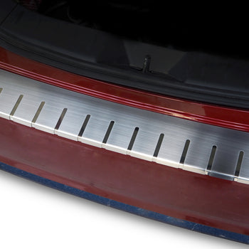 Protectii prag portbagaj inox Nissan Leaf II fabricatie 01.2018 - prezent, caroserie hatchback #1