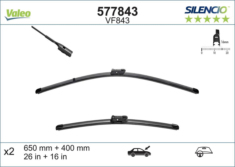 Lamela Stergator Seat Leon, fabricatie 2012-2020, caroserie Hatchback | STV577843