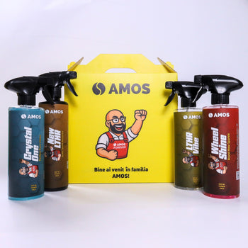 AMOS LTHR Vibe - Îngrijire Premium pentru Suprafețe din Piele Auto 500 ml