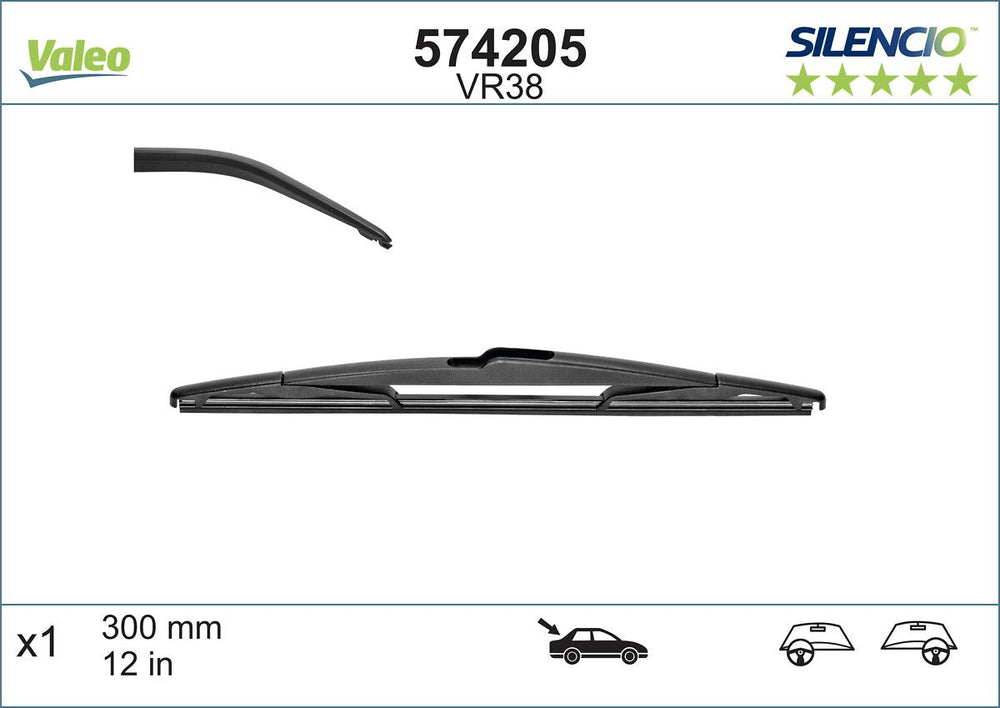 Lamela Stergator Toyota Verso, fabricatie 2009-2018, caroserie Minivan | STV574205