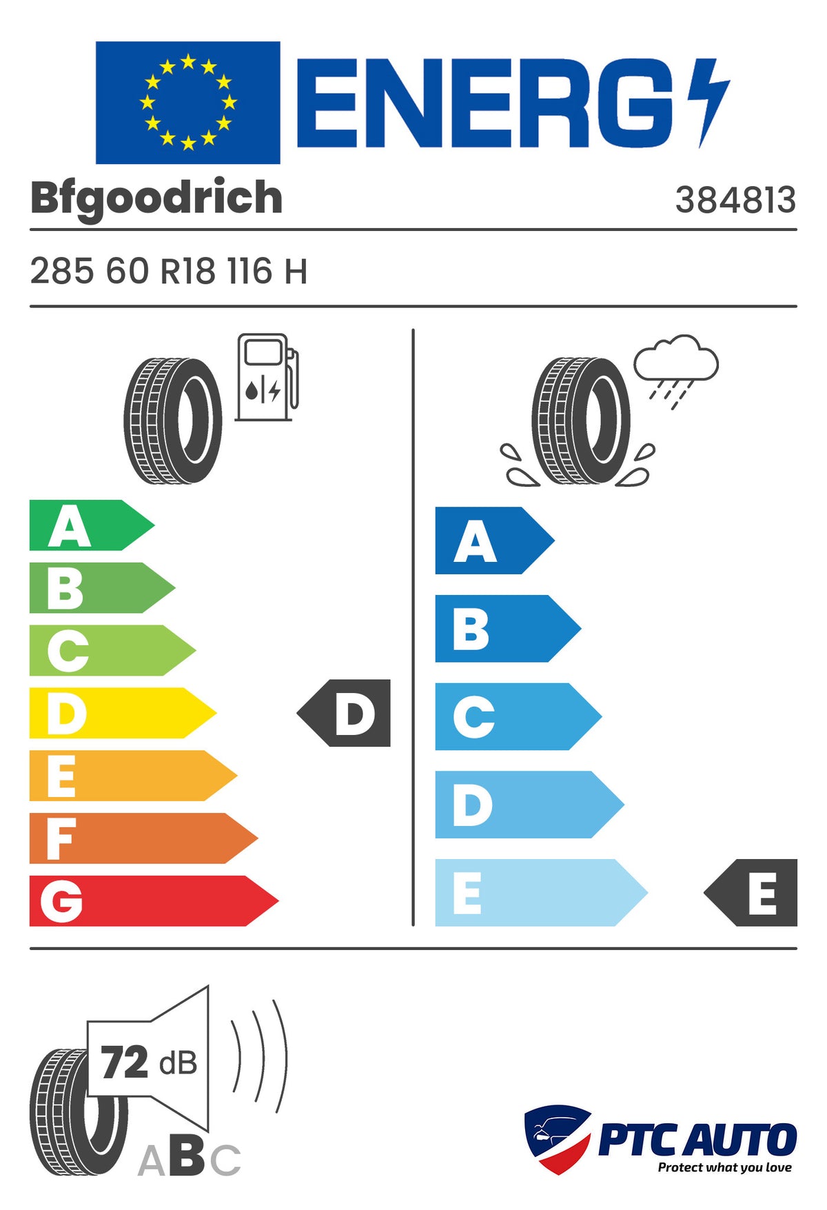 BFGOODRICH 285/60 R18 116H TRAIL-TERRAIN T/A (D-E-B[72])(4x4 All Season)