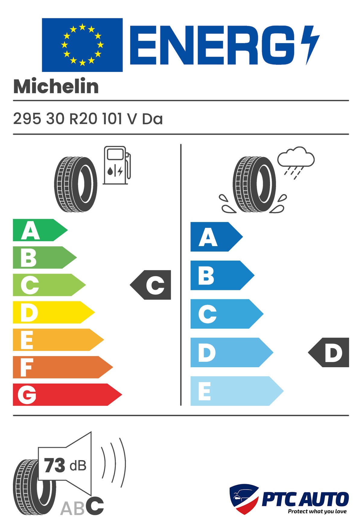 MICHELIN PILOT ALPIN 4 295/30R20 101V
