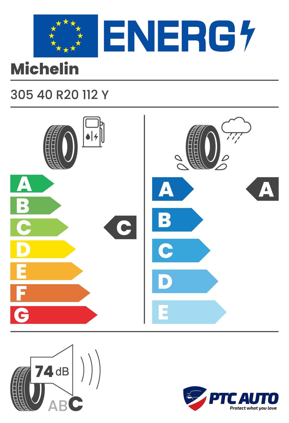 MICHELIN PILOT SPORT 4 SUV 305/40R20 112Y