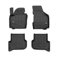 Covorase auto tip tavita Seat Altea, an fabricatie 2004 - 08.2015, caroserie hatchback distanta dintre sistemele de prindere de 31.5 cm sofer / 30.4 cm pasager | 3D407244
