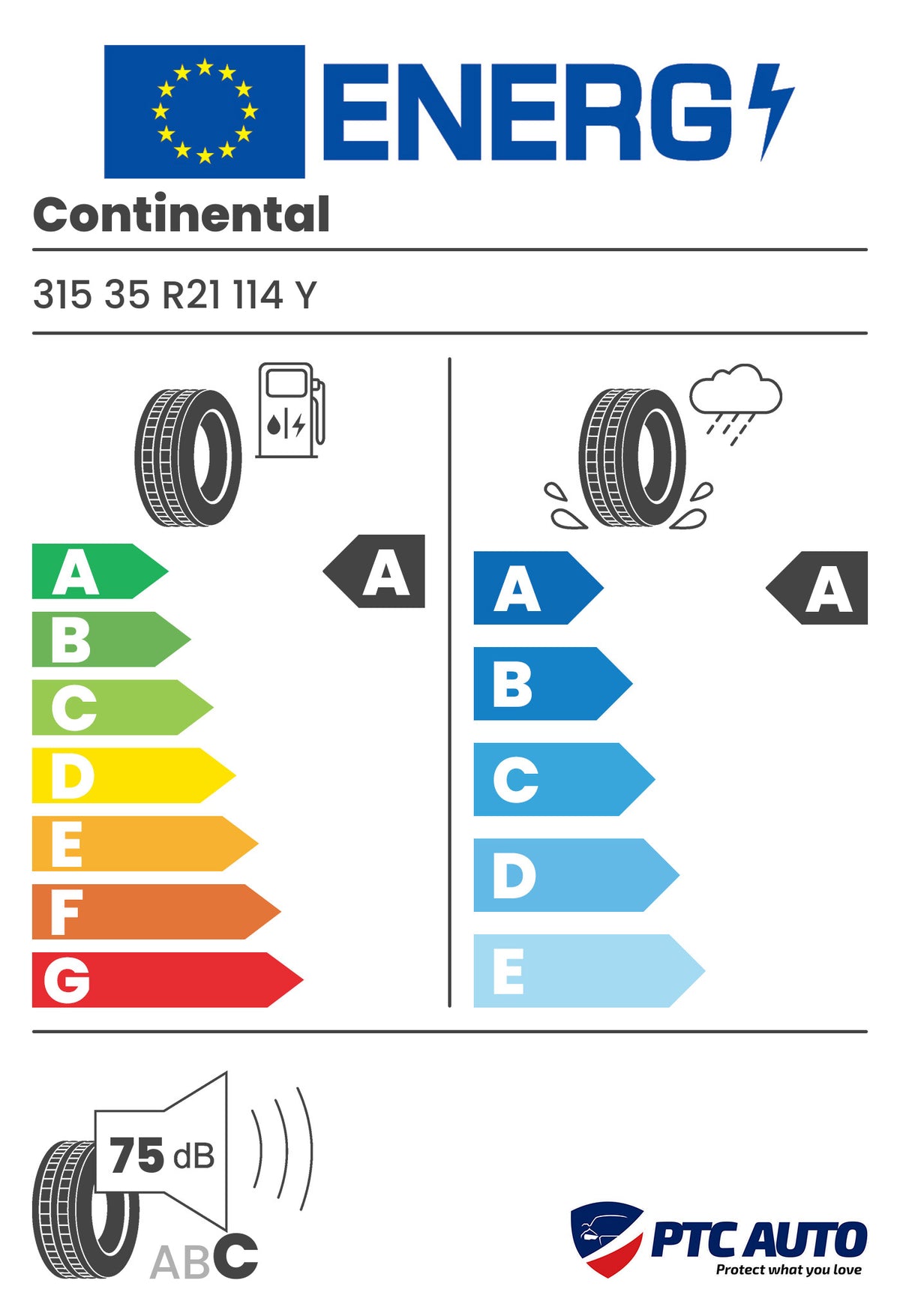 Anvelopa Vara Continental 315/35 R21 CSC 7 SIL RFID HL 114Y