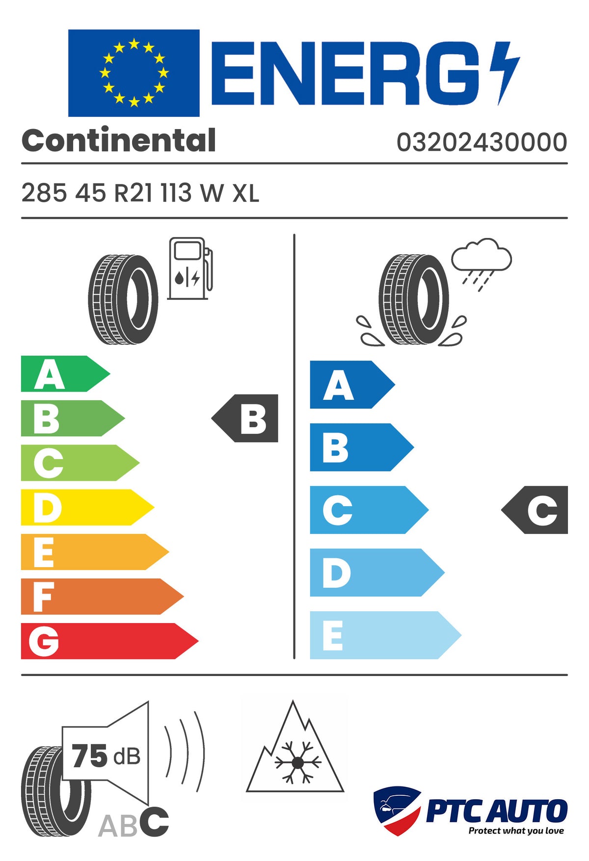 Anvelopa Iarna Continental 285/45 R21 WinterContact 8 S 113W XL M+S