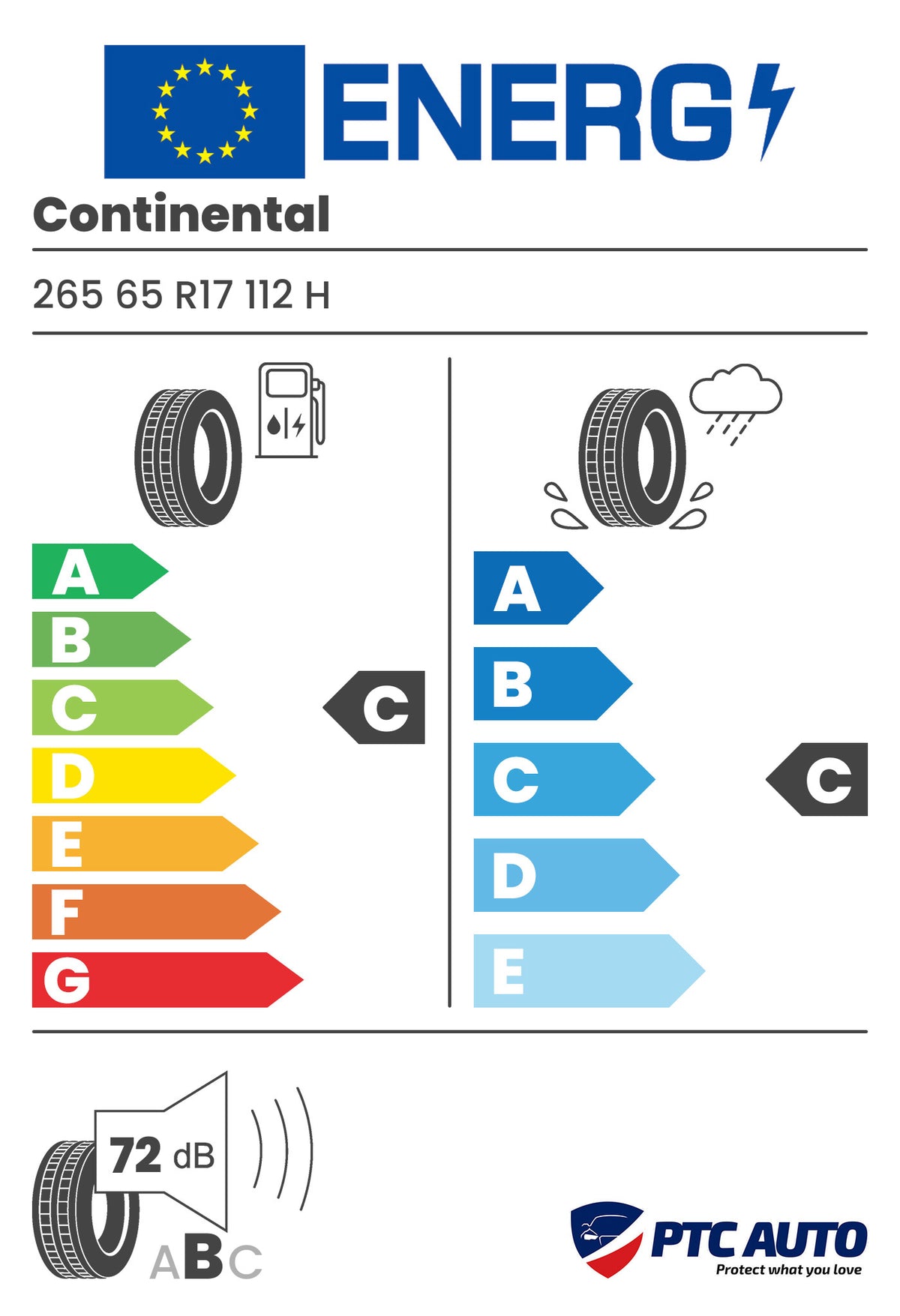 CONTINENTAL CROSSCONTACT H/T 265/65R17 112H