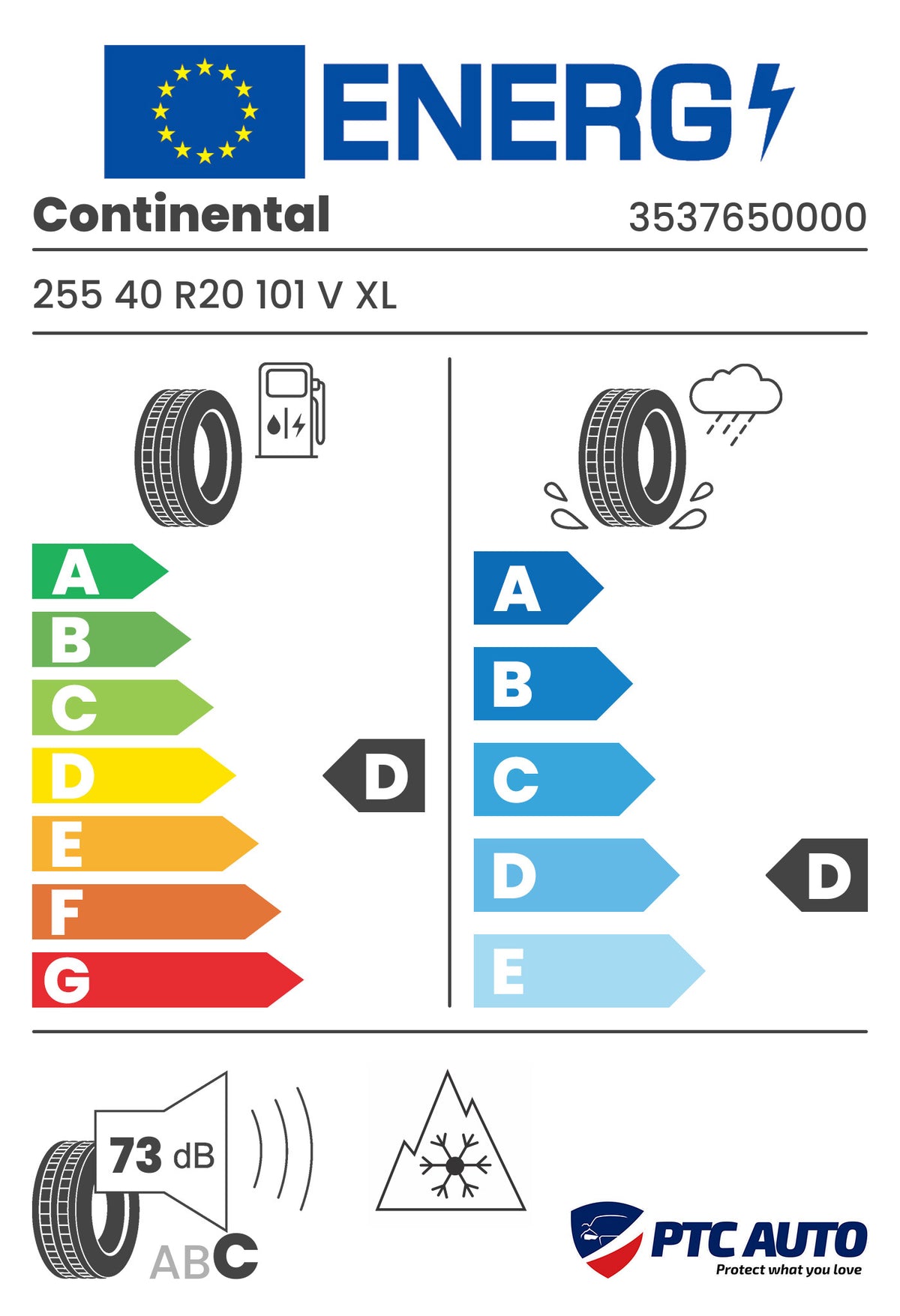 Anvelopa Iarna Continental 255/40 R20 ContiWinterContact TS 830 P 101V XL