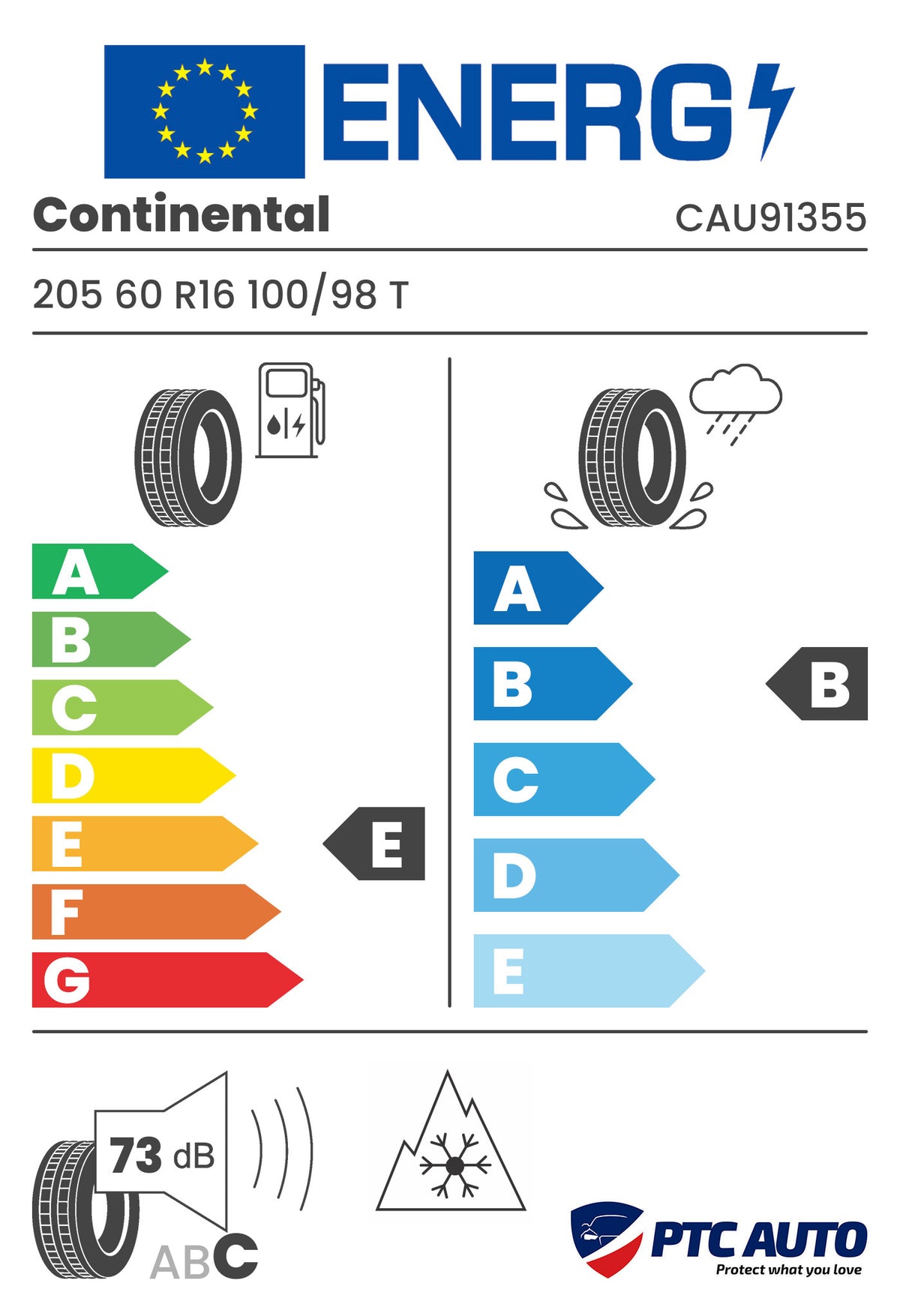 Anvelopa Iarna Continental 205/60 R16 VANCONTACT WINTER 100T
