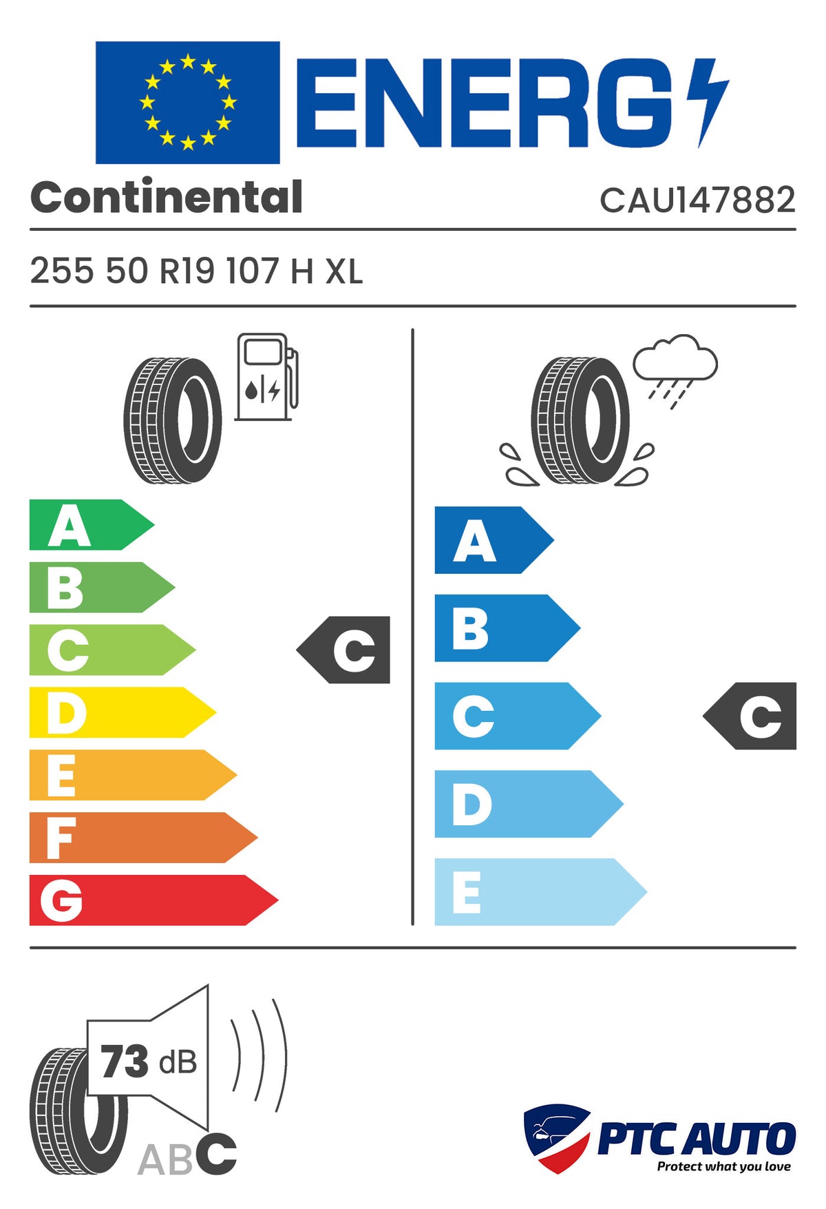 CONTINENTAL 255/50 R19 107H XL CROSSCONTACT LX SPORT SSR MOE M+S (C-C-B[73])(4x4 vara)