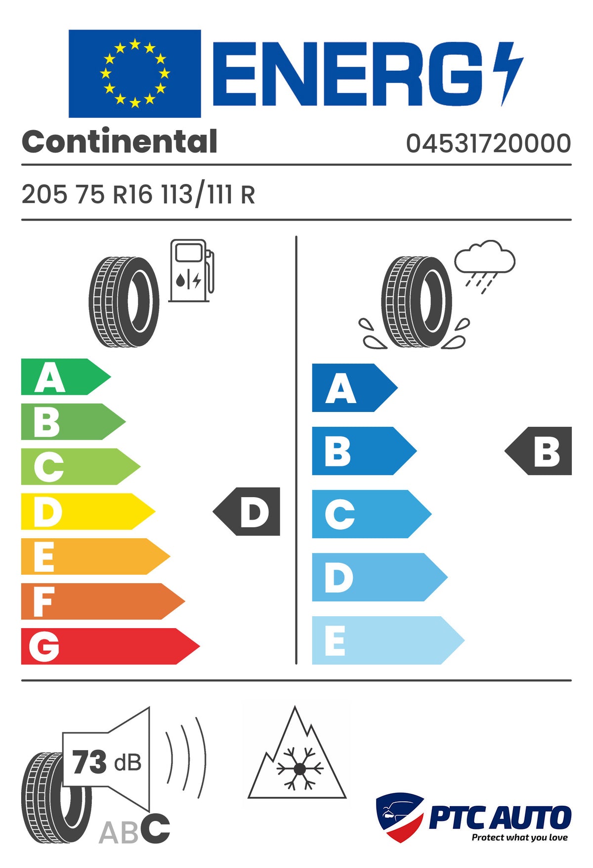 Anvelopa Iarna Continental 205/75 R16 VANCONTACTWINTER 113R
