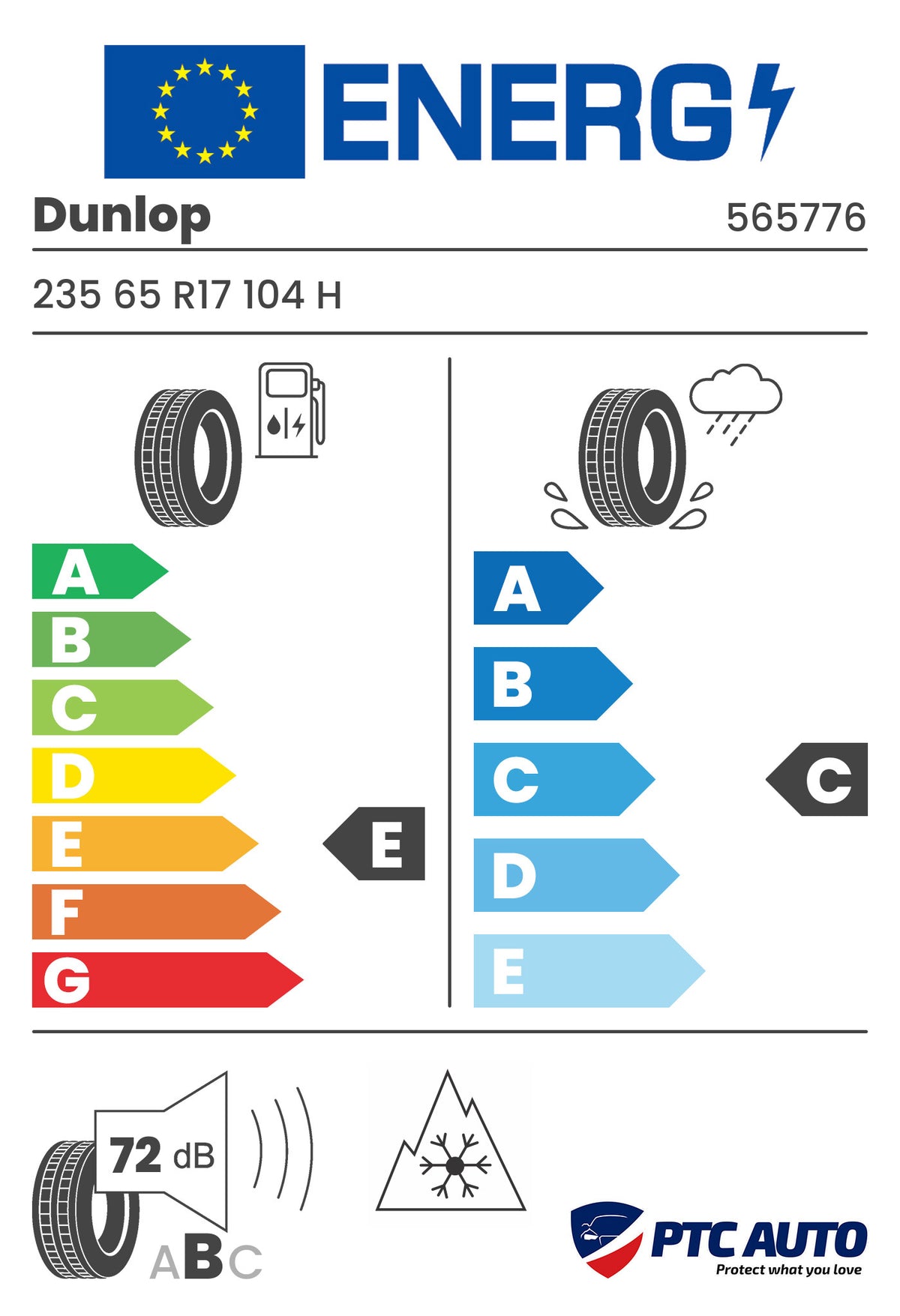 Anvelopa Iarna Dunlop 235/65 R17 WINTERSPORT 3D 104H AO M+S 3PMSF