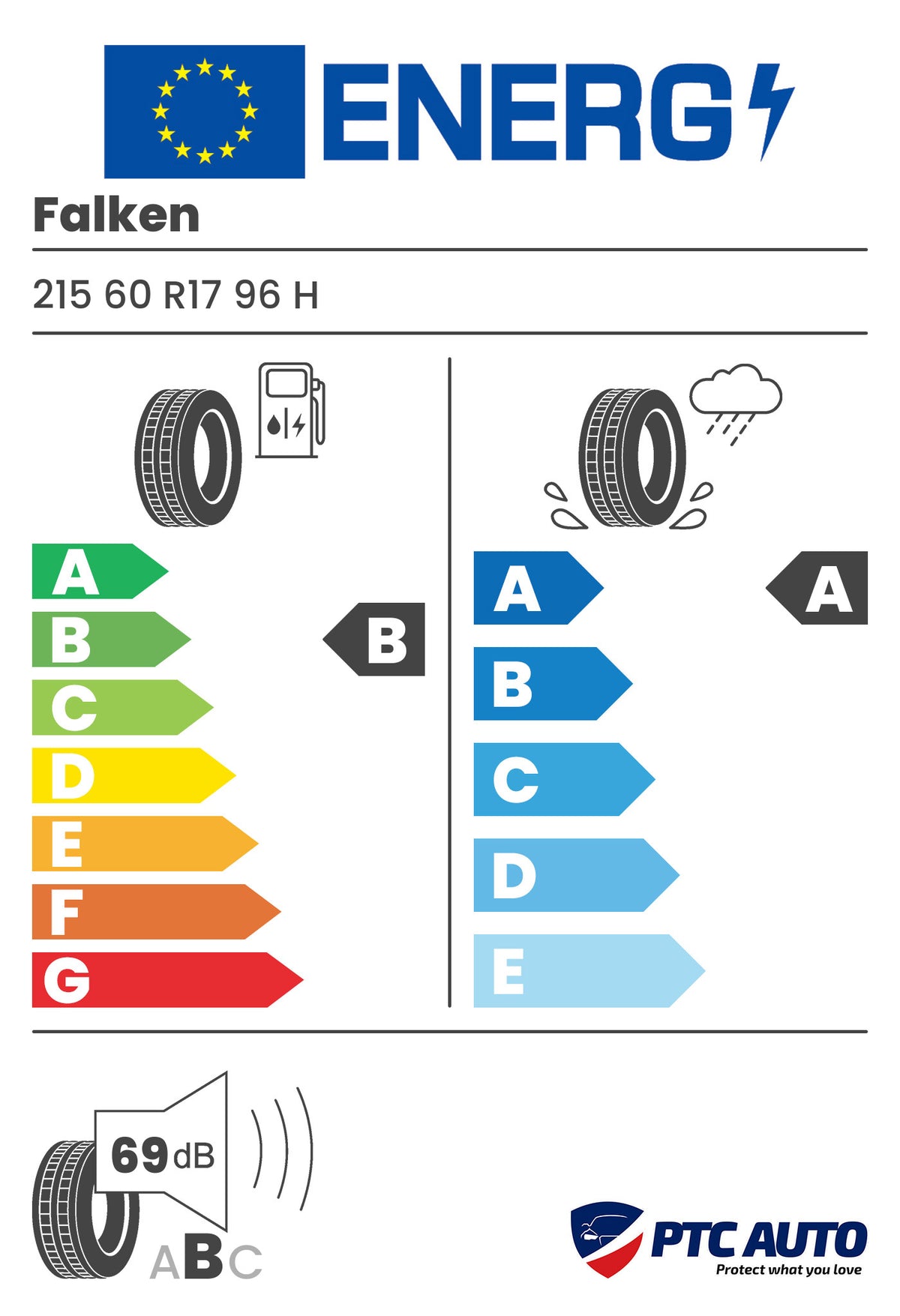 FALKEN SINCERA SN110 215/60R17 96H