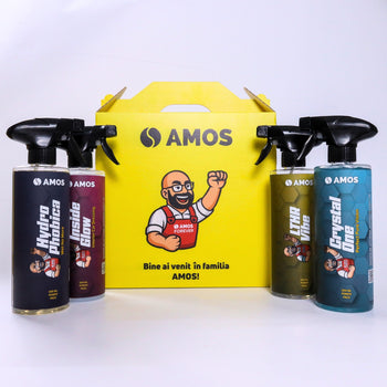 AMOS LTHR Vibe - Îngrijire Premium pentru Suprafețe din Piele Auto 500 ml