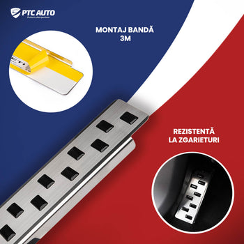 Suport protectie repaus picior inox Peugeot Partner III, an fabricatie 06.2018 - prezent, caroserie van