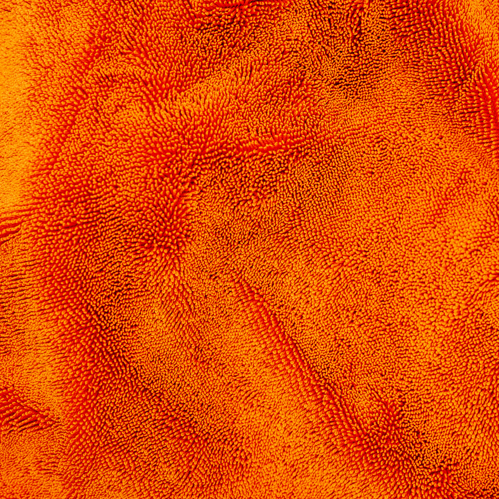 Prosop microfibră ultra absorbant AMOS Powerfluff portocaliu 1000 GSM 60*80cm + manusa CADOU