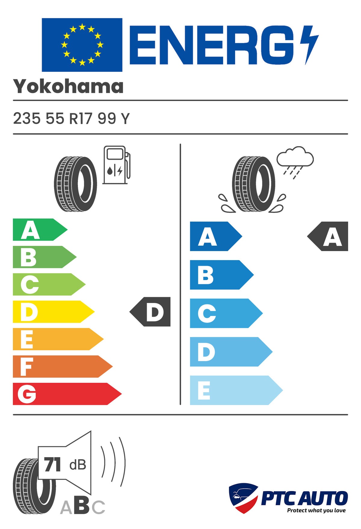 YOKOHAMA ADVAN Sport V105S 235/55R17 99Y