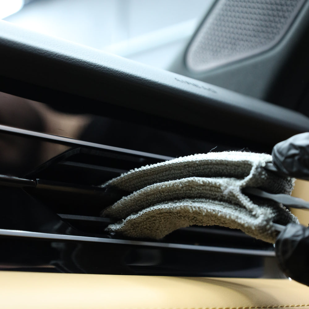 Perie microfibră pentru curățare grile ventilație
