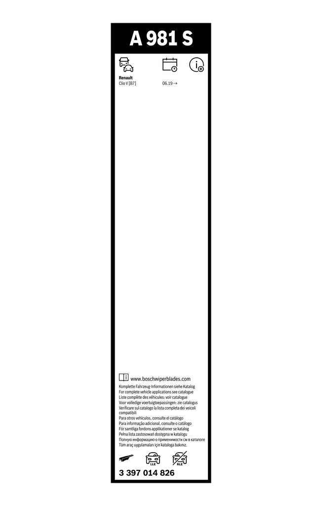 Lamela Stergator Mitsubishi Colt, fabricatie 2023+, caroserie Hatchback | STB3397014826