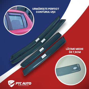 Paravanturi (fata) Peugeot 306, an fabricatie 1993 - 2001, caroserie hatchback, 2 buc. | PV1804