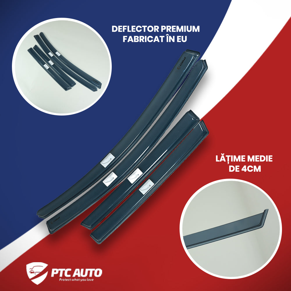 Paravanturi (fata plus spate) Ford Ranger, an fabricatie 2012 - 11.2015, caroserie pick-up, 4 buc. | PVF1441X1442