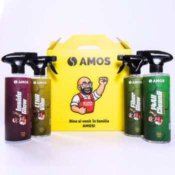 AMOS Inside Glow – Protecție și Îngrijire pentru Interiorul Mașinii 500 ml