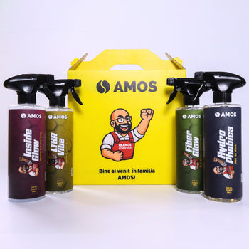 AMOS Inside Glow – Protecție și Îngrijire pentru Interiorul Mașinii 500 ml