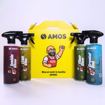 AMOS FiberGlow – Soft Brilliance Unleashed detergent prosop microfibră 500 ml