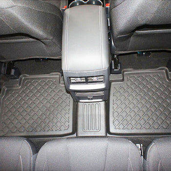 Covorase auto tip tavita Ford S-Max II, an fabricatie 09.2015 - prezent, caroserie van 5-7 locuri, fara rand 3, inclusiv facelift | 603133