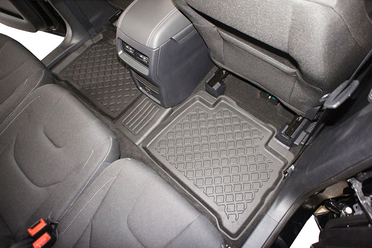 Covorase auto tip tavita Ford S-Max II, an fabricatie 09.2015 - prezent, caroserie van 5-7 locuri, fara rand 3, inclusiv facelift | 603133