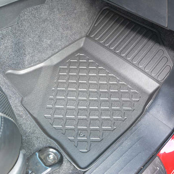 Covorase auto tip tavita Toyota Hilux, an fabricatie 09.2016 - prezent, caroserie pick-up cabina dubla, inclusiv facelift | 603380